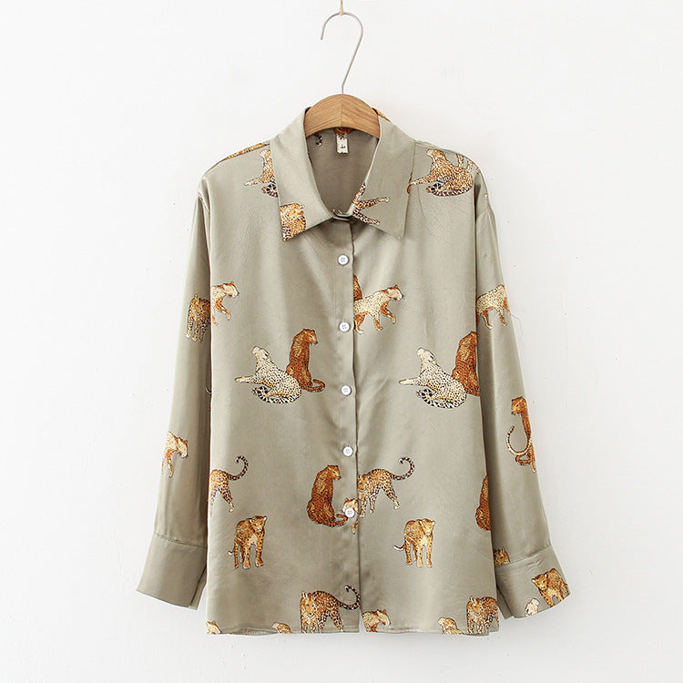 Leopard Blouse