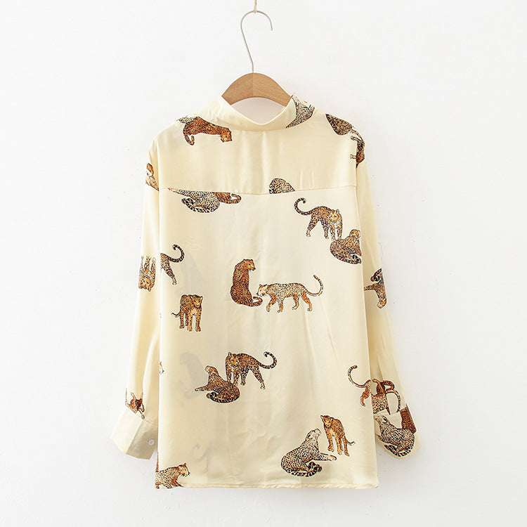 Leopard Blouse