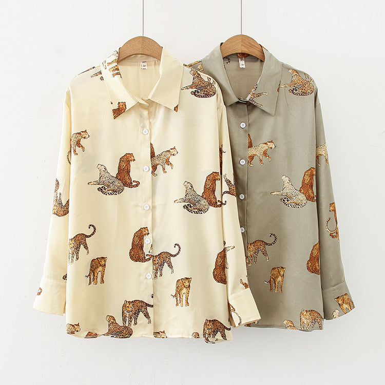 Leopard Blouse