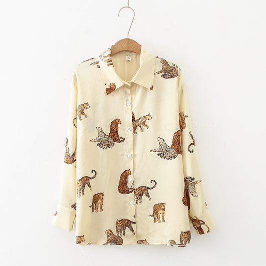 Leopard Blouse