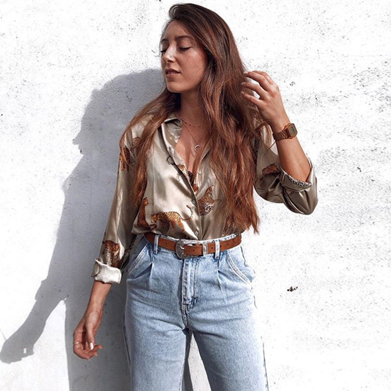 Leopard Blouse