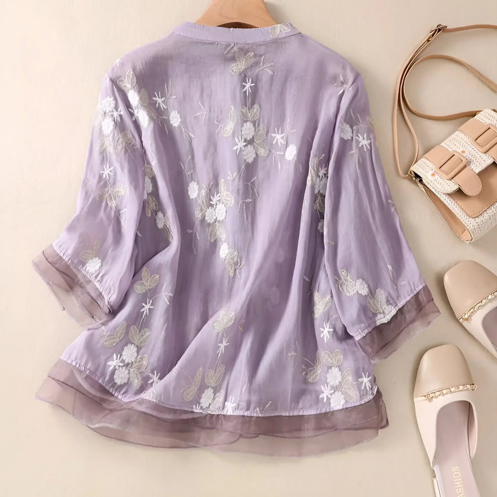 Blouse Alba Borduur