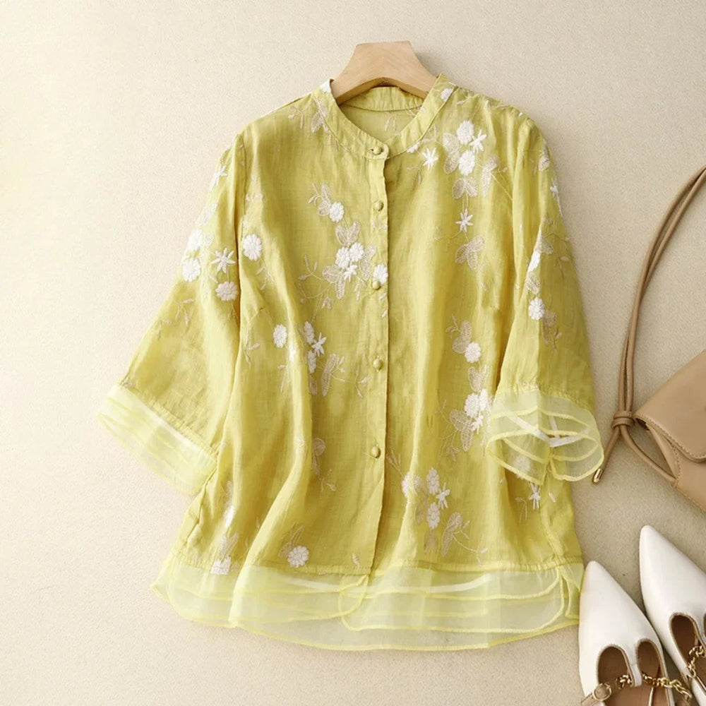 Blouse Alba Borduur